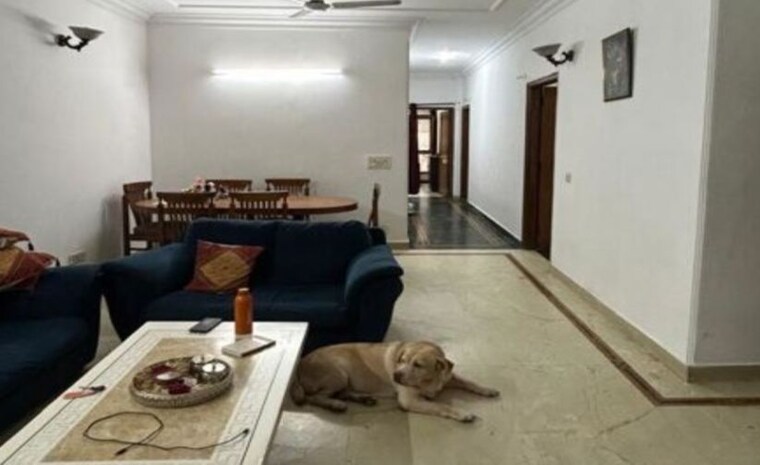 Living Room, janakpuri 3 Bedroom 150 Sq.Yd. Builder Floor In Janakpuri Delhi 10747865