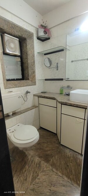 Bathroom in 4 BHK Apartment at Bandra West – for Rent