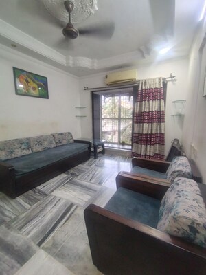 Living Room in 1 BHK Apartment at Godavari CHS Borivali, Borivali East – for Rent