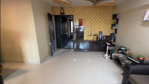Living Room in 1 BHK Apartment at Shraddha Heights, Andheri East – for Rent
