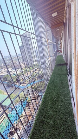 Balcony in 1 BHK Apartment at Laxmi Callista, Goregaon West – for Sale