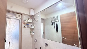 Bathroom in 1 BHK Apartment at Laxmi Callista, Goregaon West – for Sale