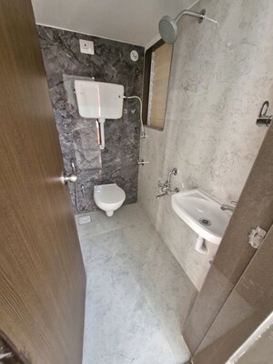 Attached Bathroom in 1 BHK Apartment at Shree Super Homes, Virar West – for Sale