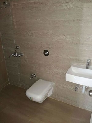 Bathroom in 1.5 BHK Apartment at Puraniks Tokyo Bay, Kasarvadavali – for Rent