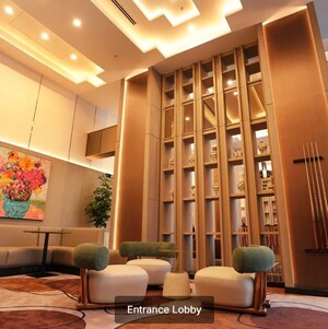 Living Room in 3 BHK Apartment at Sobha Nesara, Kothrud – for Rent