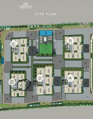 Master Plan in 2.5 BHK Apartment at Candeur Crescent, Serilingampally – for Rent
