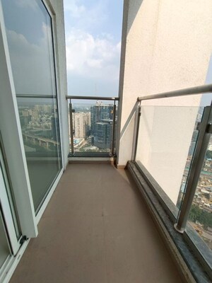 Balcony in 2.5 BHK Apartment at Runwal The Central Park, Chinchwad – for Rent