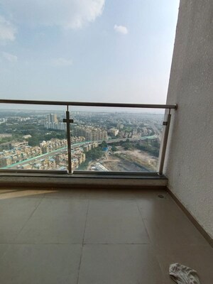 Balcony in 2.5 BHK Apartment at Runwal The Central Park, Chinchwad – for Rent