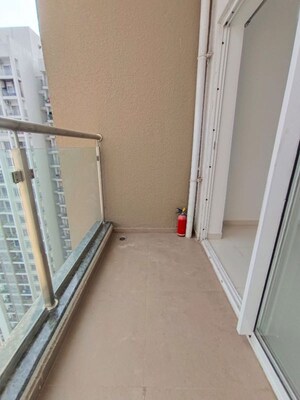 Balcony in 3 BHK Apartment at Runwal The Central Park, Chinchwad – for Rent