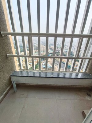 Balcony in 3 BHK Apartment at Runwal The Central Park, Chinchwad – for Rent