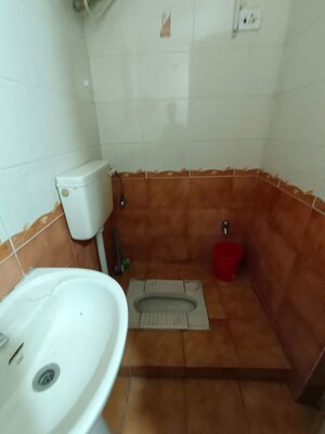 Bathroom in 2 BHK Apartment at Siddhivinayak Shubhashree Residential, Akurdi – for Rent