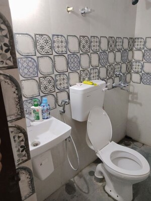 Bathroom in 2 BHK Apartment at Harhua – for Sale