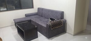 Living Room in 1 BHK Apartment at Rajshree Villa, Bhandup West – for Rent