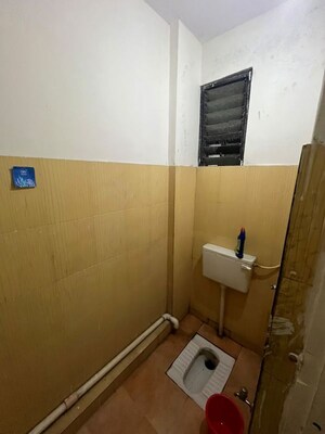Bathroom in 1 BHK Apartment at Janwadi – for Rent