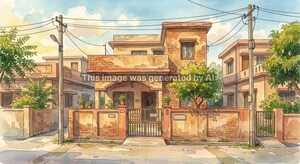  Independent House – Exterior View View at Saket Colony - for Sale