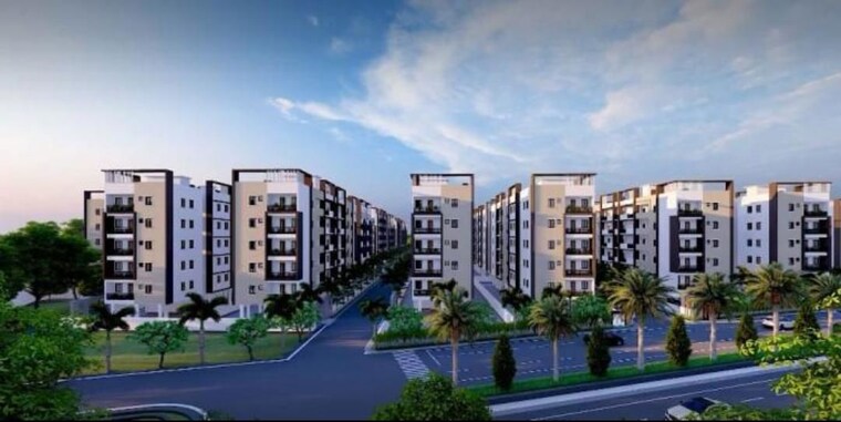 Exterior View, shivantha-gardenia 2 Bedroom 895 Sq.Ft. Apartment In Isnapur Hyderabad 10748067