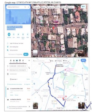  Apartment – Map Location View at Velachery - for Sale