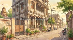  Builder Floor – Exterior View View at Bhadrakali Road - for Sale