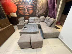 Living Room in 2 BHK Apartment at Hero Homes Gurgaon, Sector 104 – for Rent
