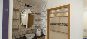 Bathroom in 3 BHK Apartment at ASBL Spectra, Financial District – for Rent
