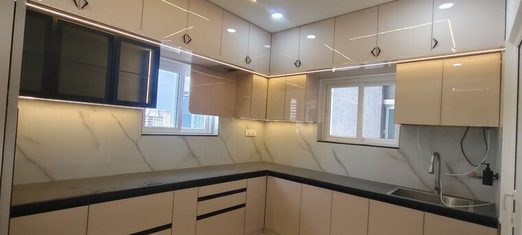Kitchen, asbl-spectra 3 Bedroom 2220 Sq.Ft. Apartment In Financial District Hyderabad 10748172
