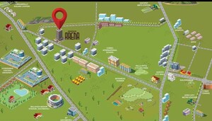4 BHK Apartment – Map Location View at Kondapur - for Sale