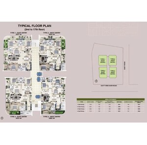 Master Plan in 4 BHK Apartment at Kondapur – for Sale