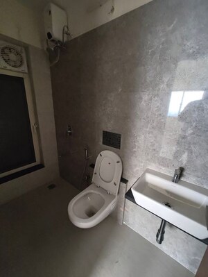 Bathroom in 2 BHK Apartment at Sector 11 Ghansoli – for Rent