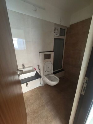 Bathroom in 2 BHK Apartment at Sector 11 Ghansoli – for Rent
