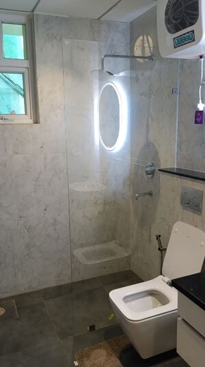 Bathroom in 3.5 BHK Apartment at Maya Green Lotus Utsav, International Airport Road – for Sale