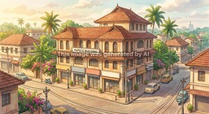  Shop – Exterior View View at Mahe - for Sale