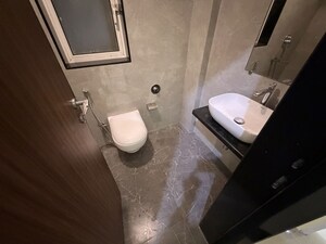 Bathroom in 3 BHK Apartment at Vasant Vihar – for Rent