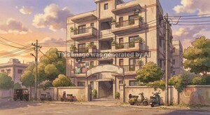 Apartment – Exterior View View at Dholka - for Sale