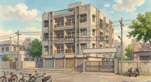  Apartment – Exterior View View at Dholka - for Sale