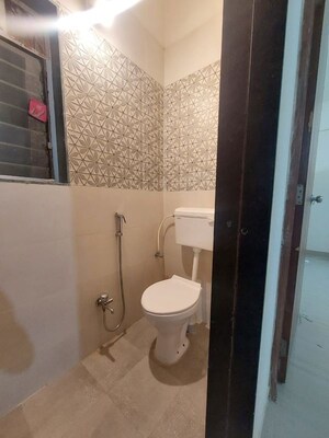 Bathroom in 1 BHK Apartment at Sector 11 Ghansoli – for Rent