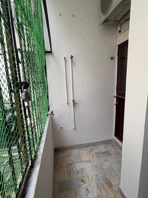 Balcony in 3 BHK Builder Floor at Greater Kailash I – for Rent