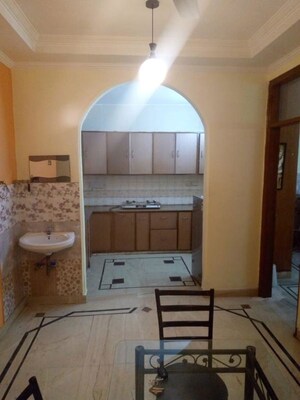 Kitchen in 3 BHK Builder Floor at Chittaranjan Park – for Sale