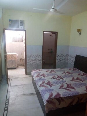Bedroom in 3 BHK Builder Floor at Chittaranjan Park – for Sale