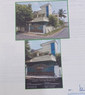  Independent House – Exterior View View at Neyveli - for Sale