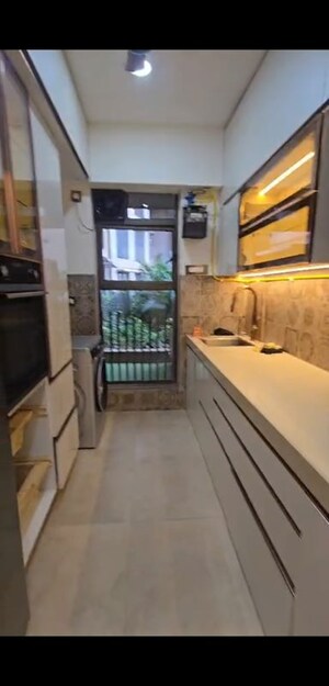 Kitchen in 2 BHK Apartment at Kanakia Silicon Valley, Powai – for Rent
