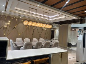Kitchen in 5 BHK Apartment at Mahagun Moderne, Sector 78 – for Rent