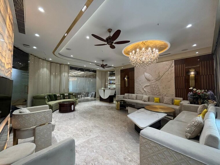 Kitchen, mahagun-moderne 5 Bedroom 5600 Sq.Ft. Apartment In Sector 78 Noida 10748334