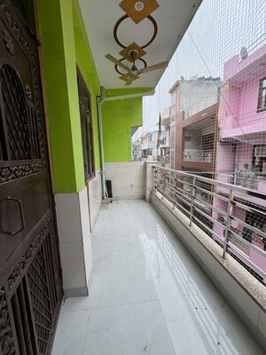 Balcony in 3 BHK Builder Floor at Kailash Puram, Sadarpur – for Rent
