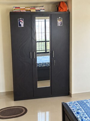 Master Bedroom in 2 BHK Apartment at Rustomjee Avenue D1, Virar West – for Rent