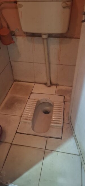 Bathroom in 1 RK Apartment at Gharonda Housing, Ghansoli – for Rent