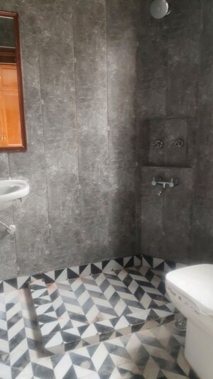 Bathroom in 3 BHK Builder Floor at Greater Kailash – for Rent