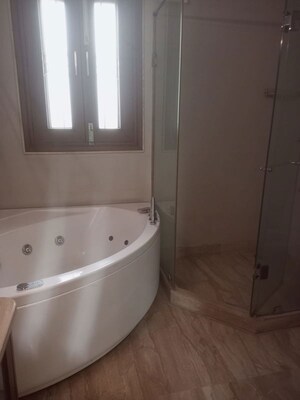 Bathroom in 3 BHK Builder Floor at Defence Colony – for Rent