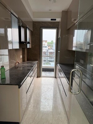 Kitchen in 2 BHK Builder Floor at Saket – for Rent