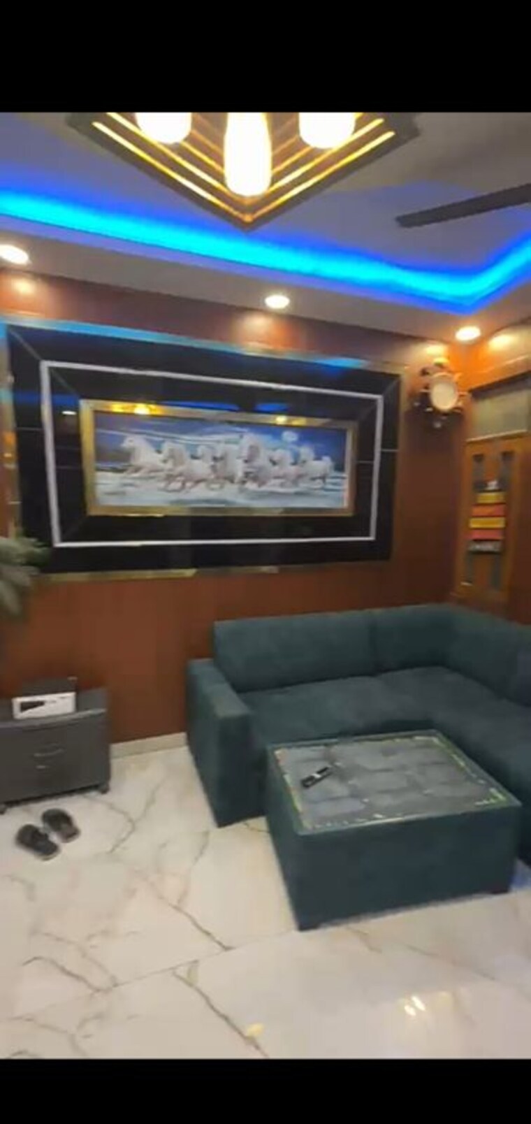 Living Room, dwarka mor 2 Bedroom 738 Sq.Ft. Builder Floor In Dwarka Mor Delhi 10748624