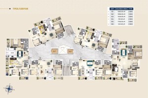 Floor Plan in 2 BHK Apartment at Bejai – for Sale
